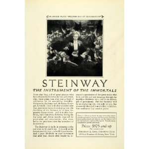  1925 Ad Steinway Piano Musical Instrument Percy  