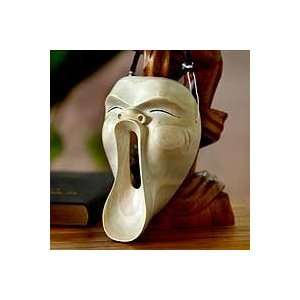  NOVICA Wood mask, Scream Home & Kitchen
