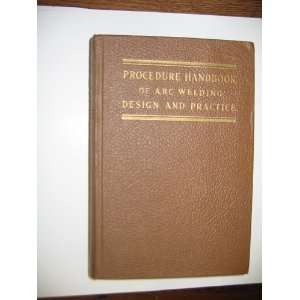  Procedure Handbook of Arc Welding Design and Practice 