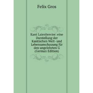   fÃ¼r den ungelehrten G (German Edition) Felix Gros Books