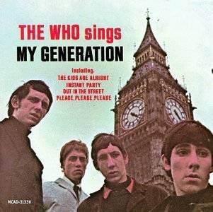 my generation by the who listen to samples the list author says i love 