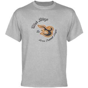  Utah Blaze Ash Circle Script T shirt