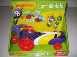 Veggie Tales LARRY MOBILE Racing Car w/ Lights & Sound Alfred too 