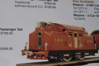 MTH 10 1273 0 318E STANDARD GAUGE STATE BROWN TRADITIONAL LOCO  