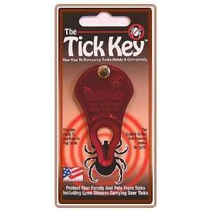   ANODIZED ALUMINUM   TickKey Tick Removal Tool   RED: Kitchen & Dining