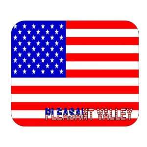  US Flag   Pleasant Valley, New York (NY) Mouse Pad 