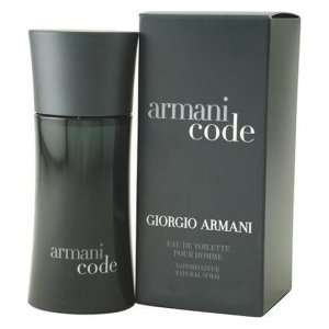 Armani Black Code By Giorgio Armani for Men. Eau De Toilette Spray 2.5 