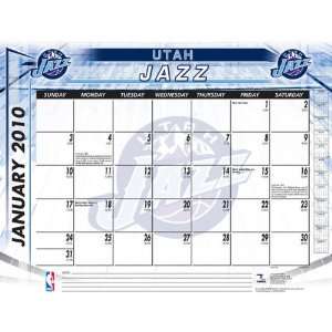  Utah Jazz 2010 22x17 Desk Calendar: Sports & Outdoors