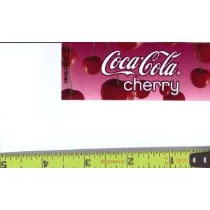  Magnum, Small Rectangle Size Cherry Coca Cola Logo Soda 