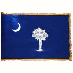   : South Carolina Flag 4X6 Foot Nylon PH and FR: Patio, Lawn & Garden