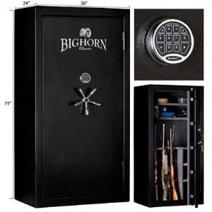BIGHORN Gun Safe 45 Minute Fire Protection Safe w/Electronic Lock, 35 