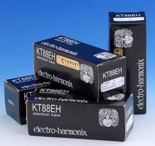 KT88 Electro Harmonix 4 Matched + Cryo Vacuum Tubes  
