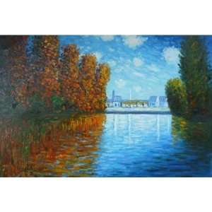  Art Reproduction Oil Painting   Monet Paintings Autumn at 