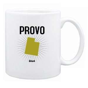   New  Provo Usa State   Star Light  Utah Mug Usa City