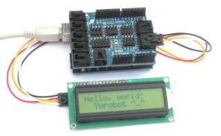 Arduino IIC/I2C/TWI Serial LCD 1602 Module Shield Display with Test 
