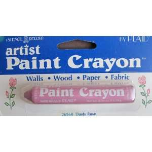  Plaid Craft STENCIL ARTIST PAINT CRAYON For Walls, Wood 