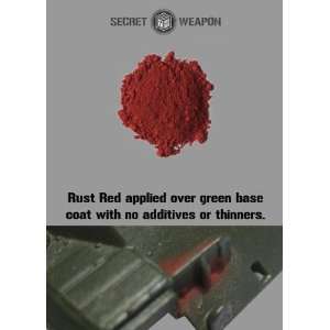  Secret Weapon  Weathering Pigments Rust Red Toys & Games