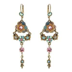 Victorian Elegance Michal Negrin Astonishing Dangle Earrings Ornate 