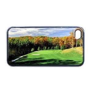  Golf Course greens Apple RUBBER iPhone 4 or 4s Case 