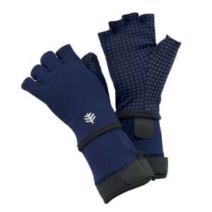  Coolibar Fingerless Aqua Gloves UPF 50+ Sun Protection 
