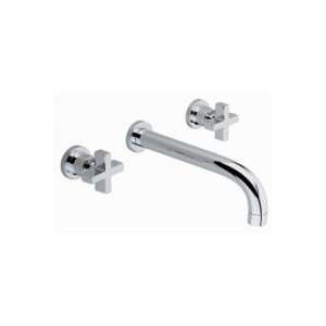 Rohl Architectural Wall Mounted Built In Lavatory Mixer, Metal Levers 
