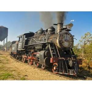 Old Steam Locomotive, Trinidad, Cuba, West Indies, Caribbean 