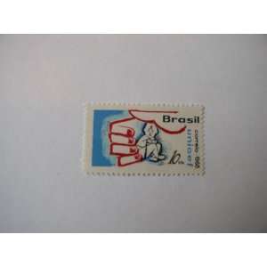  Brazil, Postage Stamp, 1968, UNICEF, 10 Centavos 