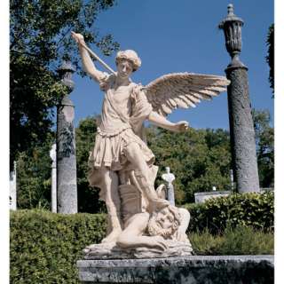 Archangel Michael Sculpture Who is Like God? Angel Estate Size Statue