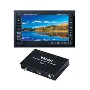  New Valor Dts660w Double Din Am/Fm/Dvd Receiver W/Nav2 Navigation 