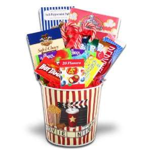 Holiday Movie Night Gift Basket:  Grocery & Gourmet Food