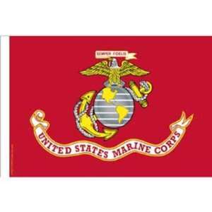  United States Marine Corps Car Flag 12 x 18 Automotive