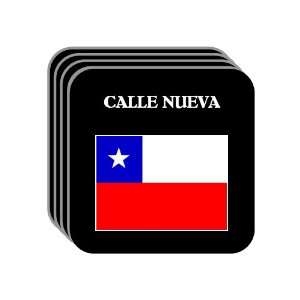 Chile   CALLE NUEVA Set of 4 Mini Mousepad Coasters