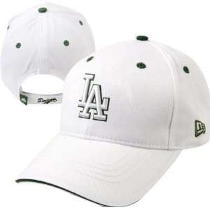   : Los Angeles Dodgers White Hooley Adjustable Hat: Sports & Outdoors