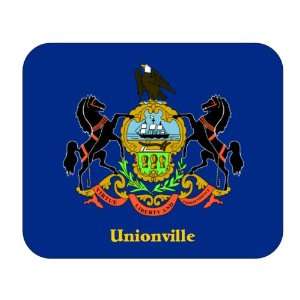  US State Flag   Unionville, Pennsylvania (PA) Mouse Pad 