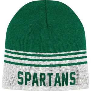   State Spartans Green Rush Reverse Beanie Knit Hat