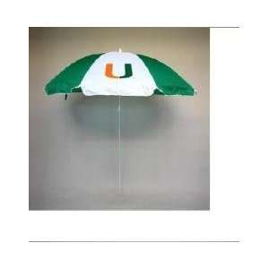  NCAA Miami Hurricanes 72 Beach / Tailgater Umbrella *SALE 