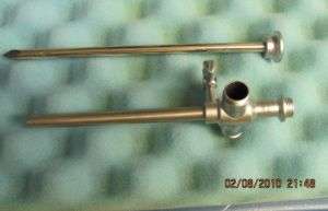Wolf 8933.01 Single Port Cannula Trumpet Valve Trocar  
