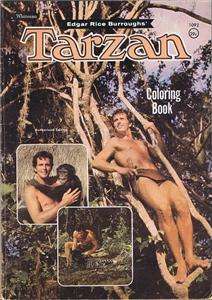 Edgar Rice Burroughs Tarzan Coloring Book, 1966  