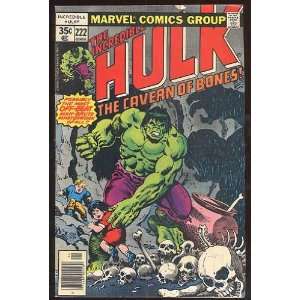   Incredible Hulk, v1 #222. Apr 1978 [Comic Book] Marvel (Comic) Books