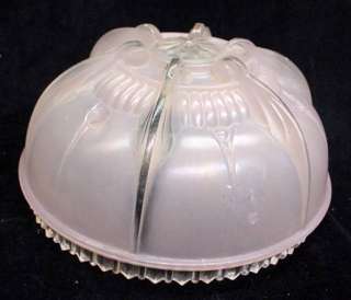 Unusually Small Vintage Glass Lamp Shade Fixture 6 Inch  