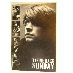   Taking Back Sunday Poster TBS Band Shot Adam Lazarra 