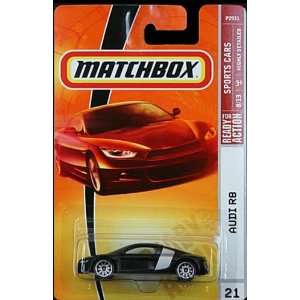    Matchbox 2008 MBX Sports Cars #21 Audi R8 Black: Toys & Games