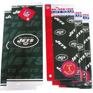  Pro Specialties New York Jets Slim Size Gift Bag & Wrapping Paper 