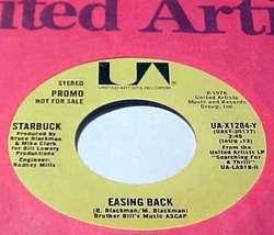 Starbuck (dj promo 45) United Artists Bruce Blackman  
