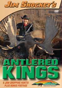 Jim Shockeys Antlered Kings   Moose Hunting DVD ~ New  
