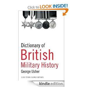 Dictionary of British Military History George Usher  