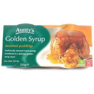 Auntys Golden Syrup Pudding Grocery & Gourmet Food