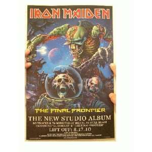  Iron Maiden Poster The Final Frontier 