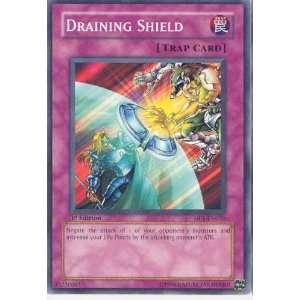   COMMON Single Card   Draining Shield DP1 EN026 [Toy] Toys & Games