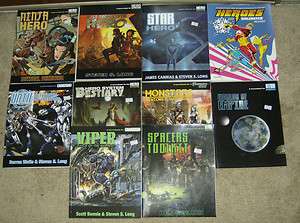   System 5th Edition Books Star Hero, Post Apocalyptic + 1 Unlimited